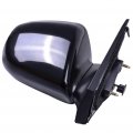 Ocpty Black Right Side Mirror Fit For 2005-2010 Scion Tc Smooth Glass Manual Folding Non-heated Turn Signal