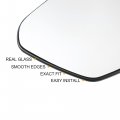 X Autohaux Car Rearview Left Driver Side Power Heated Mirror Glass Replacement W Backing Plate For Honda Civic 2016-2021 Envix