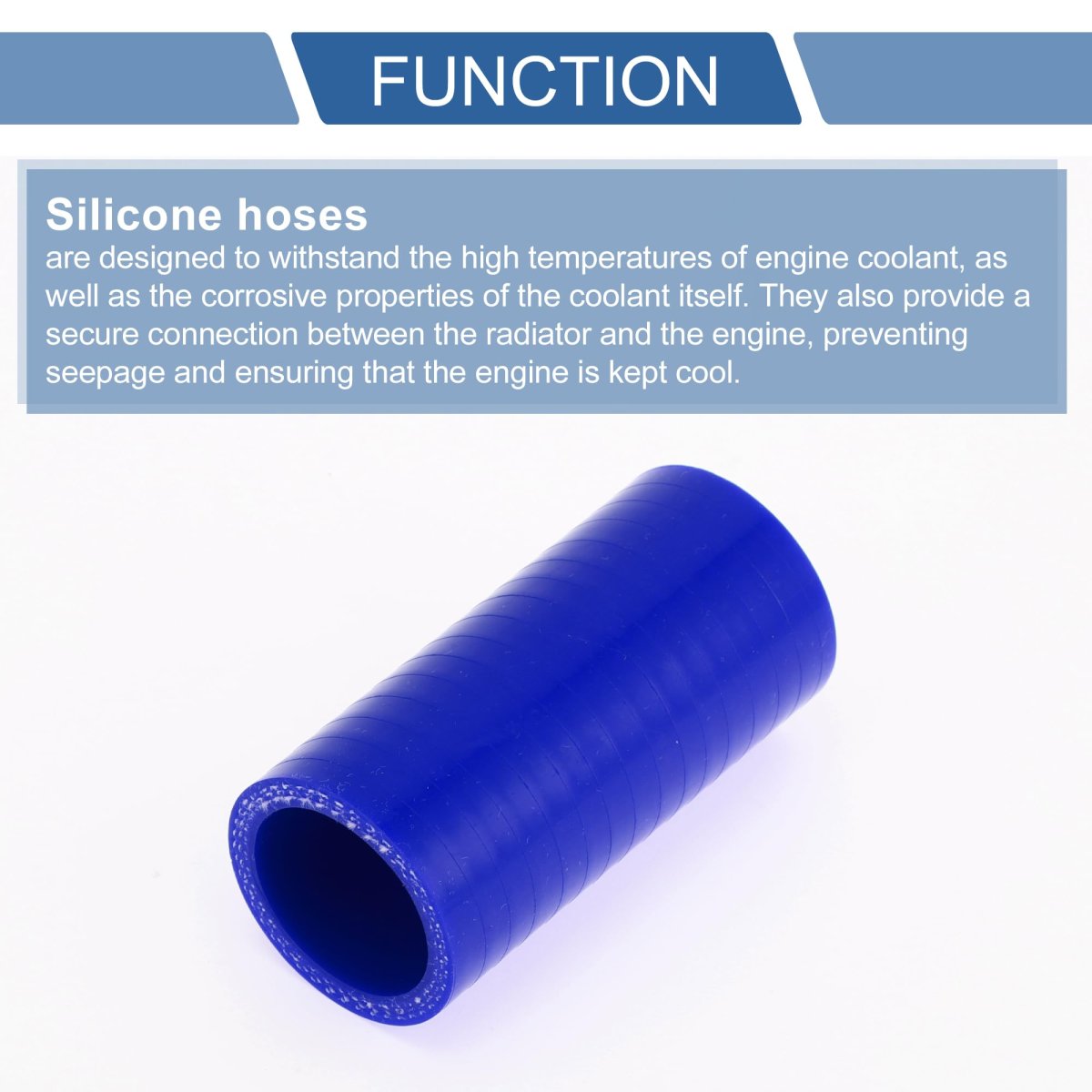 Straight Coupler Silicone Hose 28mm 1 Id 2 99 Length 0 Degree Universal Car Coolant 3-ply 4mm Thickness Air Intake Turbo
