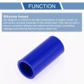 Straight Coupler Silicone Hose 28mm 1 Id 2 99 Length 0 Degree Universal Car Coolant 3-ply 4mm Thickness Air Intake Turbo