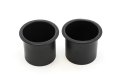 Red Hound Auto 2 Center Console Front Cup Holder Inserts 2012-2018 Compatible With Nissan Altima Liner Black Replacement