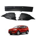 Black Lower Front Bumper Grille Painted Replacement For 2013-2016 Escape Cj5z-17e810-ba Cj5z17e811ba Fo1036154pp 