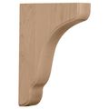Ekena Millwork Bktw02x09xplch Plymouth Wood Brackets 1 3 4 W X 8 1 2 D 11 H Cherry 