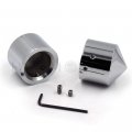 Httmt Mt248-001- New 29mm Axle Nut Cap Compatible With H-d Choppers Suzuk Kawasak Yamah Chrome