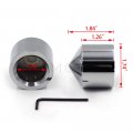 Httmt Mt248-001- New 29mm Axle Nut Cap Compatible With H-d Choppers Suzuk Kawasak Yamah Chrome