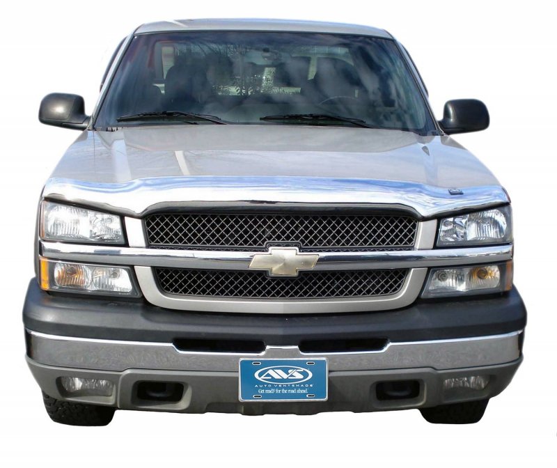 Auto Ventshade Avs Hood Bug Shield 2002 2006 Avalanche 1500 2500 W O Body Cladding 2003 2005 Silverado 2004 3500 Medium Profile