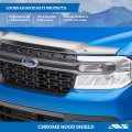 Auto Ventshade Avs Hood Bug Shield 2002 2006 Avalanche 1500 2500 W O Body Cladding 2003 2005 Silverado 2004 3500 Medium Profile