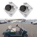 Front Wheel Hub Assembly With Bearings For Club Car 102357701 Set Of 2 Dust Caps 