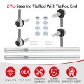 Steering Tie Rod With End Kit For Polaris Predator 500 2003 2006 2 Pcs Set Model