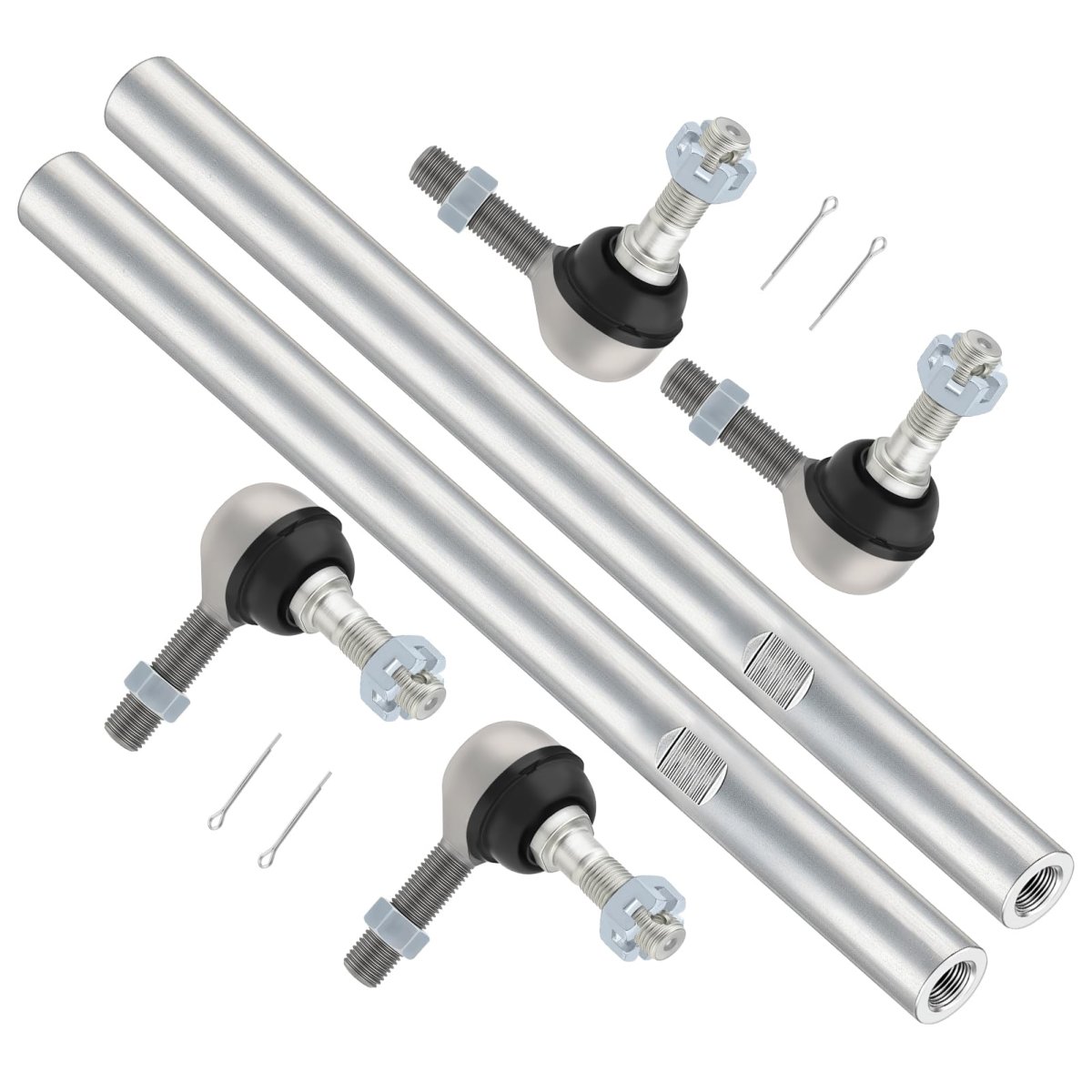 Steering Tie Rod With End Kit For Polaris Predator 500 2003 2006 2 Pcs Set Model