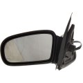 Door Mirror Driver Side For Chevy Cavalier 1995 2005 Power Non Heated Manual Folding Paintable Fits Base Ls Sport Rs Z24 Coupe 