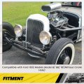 Kuafu Front Grille Shell W Insert Compatibleith 1932 Model B Bb 18 Stainless Steel Insert W O Crank Hole