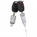 Motoku Ignition Switch Cylinder Fuel Cap Handrail Glove Box Seat Lock Trunk Release Door With Remote Key Shells Full Set For