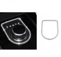 Suitable For Jaguar Car Xf Xe F-pace Bling Accessories Electronic Parking Button Gear Control Knob 3d Rhinestone Applique Cover