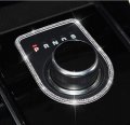Suitable For Jaguar Car Xf Xe F-pace Bling Accessories Electronic Parking Button Gear Control Knob 3d Rhinestone Applique Cover