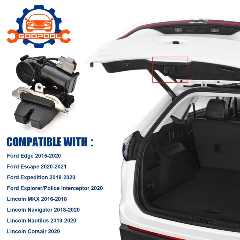 Liftgate Trunk Lock Actuator For Ford Escape Edge Lincoln Navigator Mkx 2015-2021 Rear Lift Gate Motor Replace Fa1z-7443150