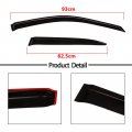 Aintier Ventvisor Side Window Deflector Visors Rain Guard Set Fits 2001 2002 2003 2004 2005 For Honda Civic 4 Dr Sedan Slim