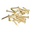 40 Pcs Small Tiny Nails 2 8mmx20mm Dxl Brass Hardware Nail For Wooden Diy Decorative Boxes Household Accessories Tone 