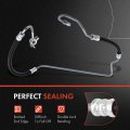 A-premium Power Steering Hose Pressure Line Assembly Compatible With Toyota Tacoma 2001-2004 V6 3 4l Rwd
