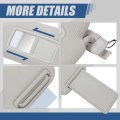 Auto Dynasty Factory Style Sun Visor Sunshade With Vanity Light And Mirror Compatible Mazda Cx-9 Lighted Models 10-15 Driver