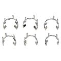 Fuel Line Clip Ford F-250 F-350 1990-1997 Steel 10 5mm And 13mm Outside Diameter Replacement For E9uz9b307a E9uz9b307b 
