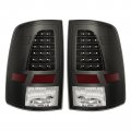 Hecasa Tail Lights Lamp Led Compatible With 2009-2018 Dodge Ram 1500 2500 3500 Replacement For Ch2819124 Smoked Lens Taillights