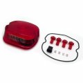 Httmt Mt334- Led Red Tail Brake Turn Signal Light Compatible With H-d Softail Sportster Road King Dyna Electra Glide Fat Boy