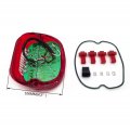 Httmt Mt334- Led Red Tail Brake Turn Signal Light For H-d Softail Sportster Road King Dyna Electra Glide Fat Boy