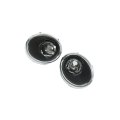 Pair Of Clear Lens Fog Lamps Assembly Replacement For Rogue Sport 2017-2018 Driver Left And Passenger Right Side 