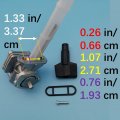 Tuzliufi Fuel Cock Petcock Valve Tank Switch Compatible With Suzuki Bandit 1200 Gsf1200 Gsf1200s Gsf1200z Limited 2001 2002