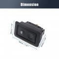 Uxcell Universal 6 Pin Car Vehicle Left Right Door Window Power Electric Control Switch Black Dc 12v Replacement Plastic