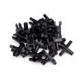 Dzmzl 20x Push-type Car Plastic Clips 51-13-1-804-205 Body Side Moulding Trim Retainer For Bmw E10 1602 2002 2002tii Upper Belt