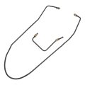 Steel Rear Brake Line Kit Left Right For Bmw 1 Series E81 3 E90 Direct Replacement Part 34326853525 34326853523 Prevents Fluid 