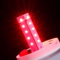 Wooxgehm Led Rotating Strobe Alarm Light 120db Red Industrial Abs Ip54 Bulb Beacon For Indoor And Outdoor Use 12v