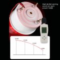 Wooxgehm Led Rotating Strobe Alarm Light 120db Red Industrial Abs Ip54 Bulb Beacon For Indoor And Outdoor Use 12v