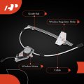 A-premium Electric Power Window Regulator With Motor Compatible Jeep Liberty 2002-2006 Front Left And Right 2-pc