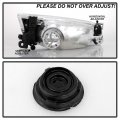 Chrome Housing Oe-style Headlight Headlamp Assembly For 1997-1999 Toyota Camry Driver Passenger Side