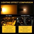 Qasimled Bayonet Ba9 Ba9s 53 57 1895 64111 T4w Super Stable And Bright Led Bulbs Exterior Marker Indicator Interior Reverse