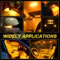 Qasimled Bayonet Ba9 Ba9s 53 57 1895 64111 T4w Super Stable And Bright Led Bulbs Exterior Marker Indicator Interior Reverse