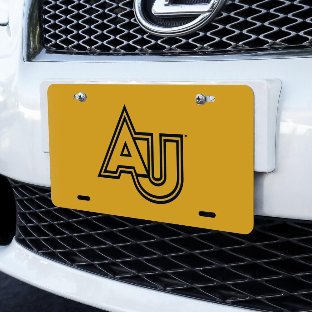 Adelphi University Primary Logo Novelty Metal Vanity Tag License Plate 6 In X 12 Durable Aluminum Uv And Water Resistant