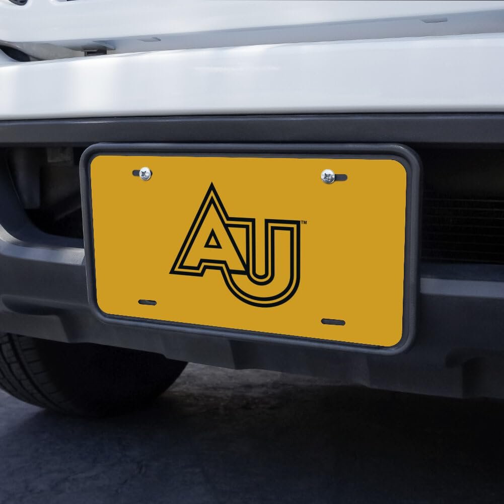 Adelphi University Primary Logo Novelty Metal Vanity Tag License Plate 6 In X 12 Durable Aluminum Uv And Water Resistant
