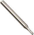 Drill America Mmo16-4fse-bn Solid Carbide End Mill Polished Finish Flute Ball 4 Cutting Length6 Diameter 1-1 2 1 8 Shank Pack 