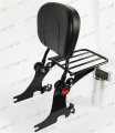 Smt-detachable Backrest Sissy Bar W Luggage Rack Compatible With Hd Sportster 94-03 Adjustable B0777bh9pg