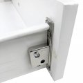 Rok Hardware Harn Impaz Drawer Box Slide Runner Left Right Clip On Screw Front Fixing Bracket Pair 1 