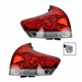 Taillights Lamps Brake Lights Outer Lh Rh Pair Set Of 2 For 09-12 Toyota Venza 