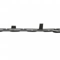 Hecasa Grille Insert Compatible With 2019-2022 Gmc Sierra 1500 Slt Mesh Inserts Grill Overlay Covers Trim 3 Pcs -glossy Black