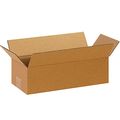 Partners Brand P1464 Long Corrugated Boxes 14 L X 6 W 4 H Kraft Pack Of 25 