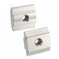 Uxcell Slide In T-nut M4 Threaded For 3030 Series Aluminum Extrusions Profile Pack Of 12