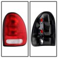 Acanii For 1996-2000 Chrysler Town Country Caravan Voyager Tail Lights Brake Lamps Pair