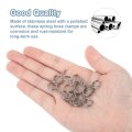 10pcs 0 18-0 2 Inch Inner Dia Double Wire Spring Hose Clamp Stainless Steel Adjustable Clips For Fuel Line Silicone Tube Water